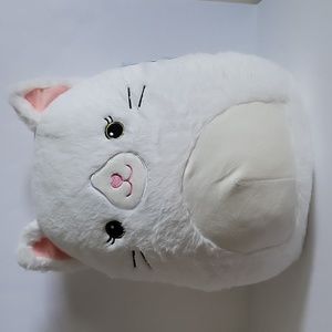 NWT Squishmallow 12" Kelsey Kitty Cat , White Rare